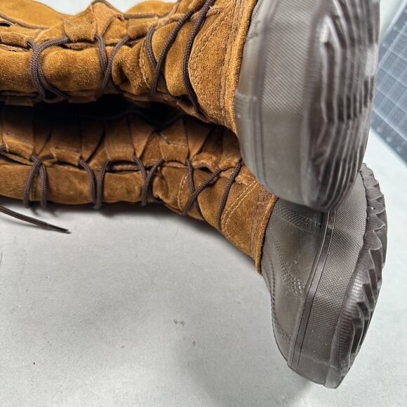 Sorel Boots Womens 7 Brown Cate of Alexandria 8 Faux Fur Waterproof Winter RARE - Picture 13 of 13